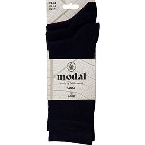 APOLLO, modal sokken, navy, 3pack, maat 39/42