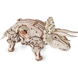 Eco-Wood-Art Triceratops - Houten Modelbouw