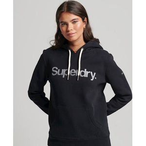 Superdry Dames Trui Core Logo hoodie van biologisch katoen