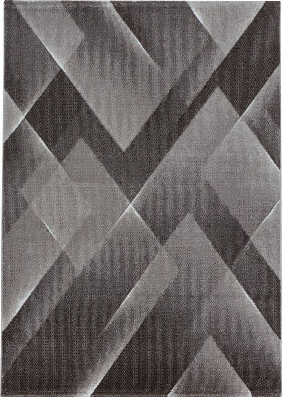 Modern Vloerkleed | Tapijt | Costa | Geometrisch | Bruin | 160x230 cm