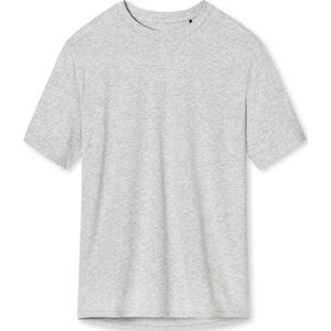 SCHIESSER Mix+Relax T-shirt - dames shirt korte mouwen grijs-gemeleerd - Maat: 36