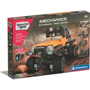 Clementoni Wetenschap & Spel Mechanica - Safaripark - Constructie Speelgoed - STEM-speelgoed