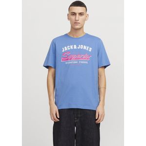 JACK JONES JJELOGO TEE SS O-NECK 2 COL SS25 SN Heren T-shirt - Pacific Coast