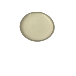 Villeroy & Boch bord plat 16 cm rond wit & lichtgrijs