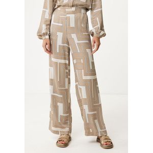 Mexx Graphic Pantalon Beige - Dames - Maat 42