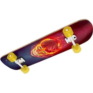 Vedes 73415781 - Nieuw Sports Skateboard Ghostrider, 78,7 cm lang
