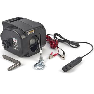 HBM Draagbare 12 Volt 900 Kilo Elektrische Lier
