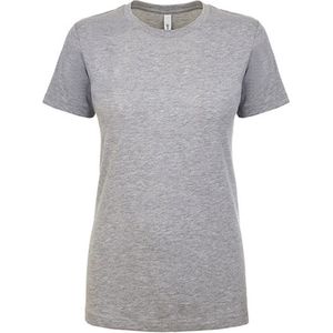 Ladies´ Ideal T-Shirt met ronde hals en korte mouwen Heather Grey - XL