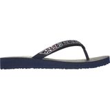 Skechers Meditation - Butterfly Garden Dames Slippers - Donkerblauw - Maat 37