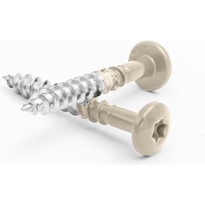 Wovar Rockpanel schroeven Beige RVS A4 4.5 x 35 mm Torx 20 | Doos 200 stuks