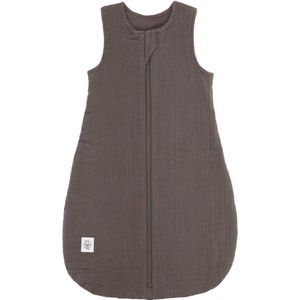 Lässig Babyslaapzak Zomer Muslin GOTS - anthracite 7-12 mnd maat 74/80