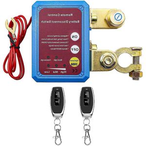 Afstandsbediening auto-isolatieschakelaar 12V accu-onderbreker 240A killswitch antidiefstal voor voertuigen