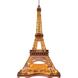 Robotime Rolife - Night of the Eiffel Tower - TGL01 - Eiffeltoren - Bouwpakket - Knutselen - DIY