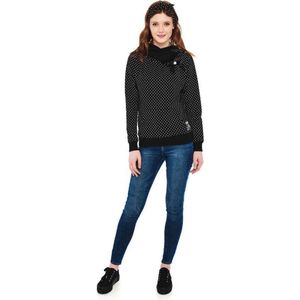 Pussy Deluxe - Dots Sweater/trui - XS - Zwart