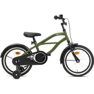 Nogan Rumble - Kinderfiets - Jongensfiets - 16 inch - Leger Groen