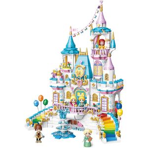 Qman 32016 - Princess Leah Serie - Rainbow Castle Celebration - Prinsessenkasteel