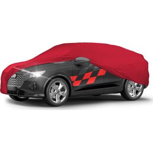 Autohoes Indoor Stretch Plus, maat SUV L, rood