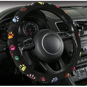 Auto Stuurhoes met poten, stuurhoes, schattig, zweetabsorberend, antislip, 38 cm (SWC Paw)