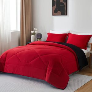 Inovra ® Comfortabel Omkeerbaar Dekbed voor Elk Seizoen met Zachte Microvezel en Hoeklussen