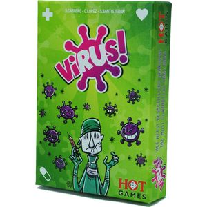 HOT Games Virus! - Het meest besmettelijke kaartspel voor jong en oud! Geschikt voor 2-6 spelers vanaf 8 jaar.