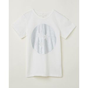 Stella McCartney Kids T-shirt met frontprint - Wit - Maat 140