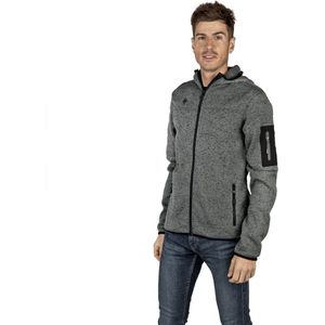 Izas Helsinki M Fleece Met Capuchon Grijs S Man