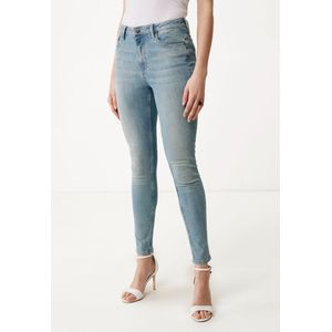 ANDREA High Waist/ Skinny Leg Jeans Dames - Light Vintag - Maat 29/30