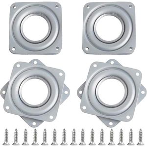 Draaiplateau 4 stuks 10 cm met Kogellagers voor Meubels