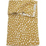 Meyco Baby Cheetah ledikant deken - honey gold - 100x150cm