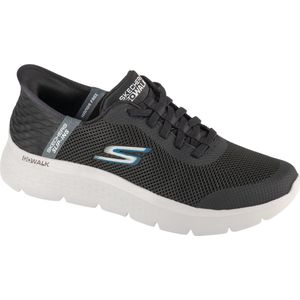 Skechers Slip-Ins: Go Walk Flex - Hands Up 216324-BKGY, Mannen, Zwart, Sneakers, maat: 44,5