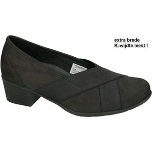 Solidus -Dames - zwart - pumps & hakschoenen - maat 35.5