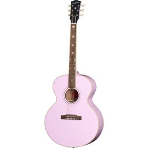 Epiphone J-180 LS Pink - Akoestische gitaar