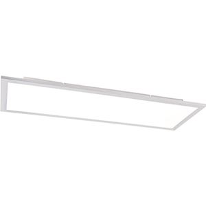 QAZQA liv - Moderne Dimbare LED paneel | Plafondlamp met Dimmer - 1 lichts - L 800 mm - Staal - Woonkamer | Slaapkamer | Keuken