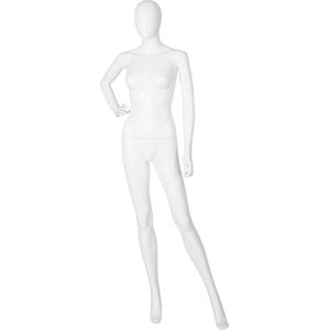 Paspop - dames - afneembaar hoofd - wit - Unbreakable