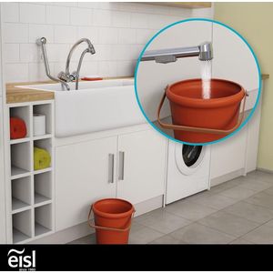 Wastafeldouche, bidet handdouche voor keuken, badkamer, wasruimte, badkamer doucheset met slang (150 mm) en adapter, chroom