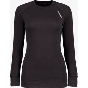 Mountain Peak dames thermoshirt met lange mouwen - Zwart - Maat S