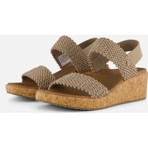 Skechers Arch Fit Beverlee Sandalen taupe - Dames - Maat 40