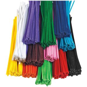 Colorations - Chenilledraad Kleur 12 kleuren, 600st.