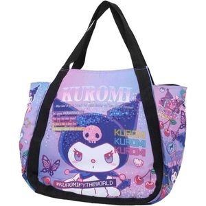 Sanrio - Kuromi - Strandtas met Koelvak - Supergroot - Kawai