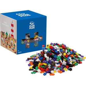 Plus-Plus - Basic Colormix - Constructiespeelgoed - Set Met Bouwstenen - 1200 Delige Bouwset - Bouwspeelgoed - Vanaf 3 Jaar