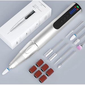 Elektrische Nagelvijl - Nagelfrees - Electric Nail File - Manicureset - Manicure - Pedicure - Nagelvijl - Nagelboor - Kerstcadeau - Sinterklaas - Sinterklaas Cadeau - Cadeau Voor Vrouw - Cadeau Voor Man - Cadeau