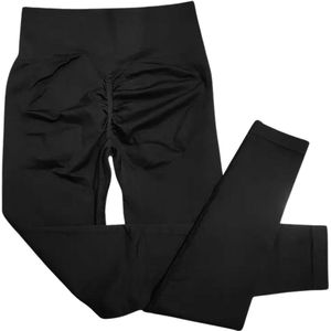 Sportlegging - Yoga Legging - Squat Proof - Niet Doorschijnend - Comfortabel - Butt Crunch - Scrunch Legging - High Waist - Aansluitend - Maat XL