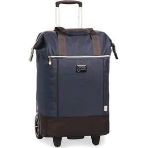 Fabrizio - Punta Big Wheel - shoppingtrolley - boodschappenkar - donkerblauw