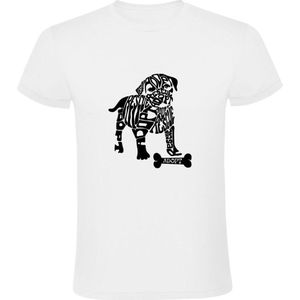 Reddingshond Heren T-shirt | dierenasiel | adopteren | adoptie | huisdier | hond | dog | Wit