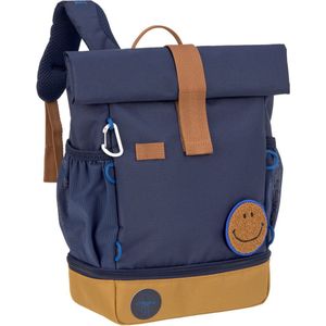 Lässig rugzak voor kinderen Mini Rolltop Backpack - Little Gang navy