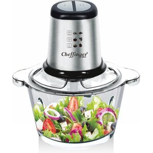 Babij cooking Foodprocessor Vleesmolen Hakmolen elektrische CF-FP503 Glazen kom 3 liter 1000 watt