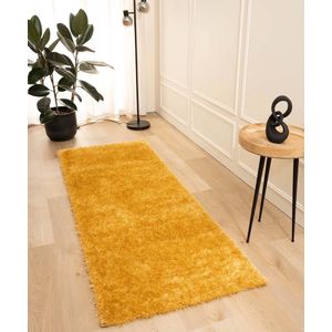 Hoogpolige loper velvet - Posh goud 80x300 cm