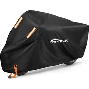 Waterdichte Motorafdekzeil XXL - 245 x 105 x 125 cm met UV-bescherming en veilige pasvorm
