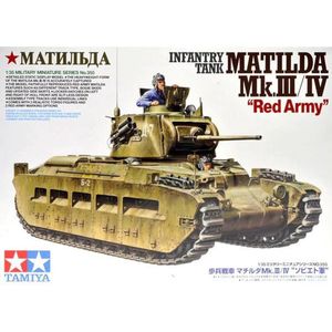 1:35 Tamiya 35355 Matilda MkIII/IV Red Army Plastic Modelbouwpakket