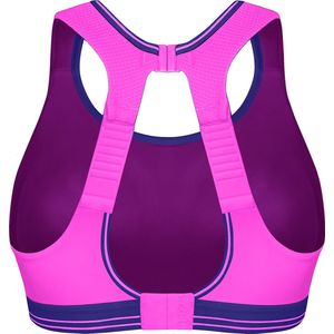 Shock Absorber Ultimate Run Sportbeha Dames - Pink/Purple - Maat 70A